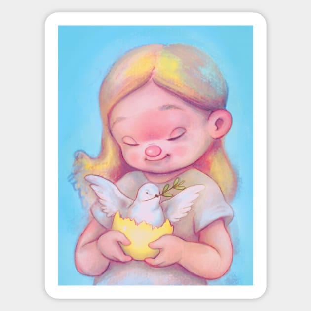 Dove of Peace Sticker by selvagemqt